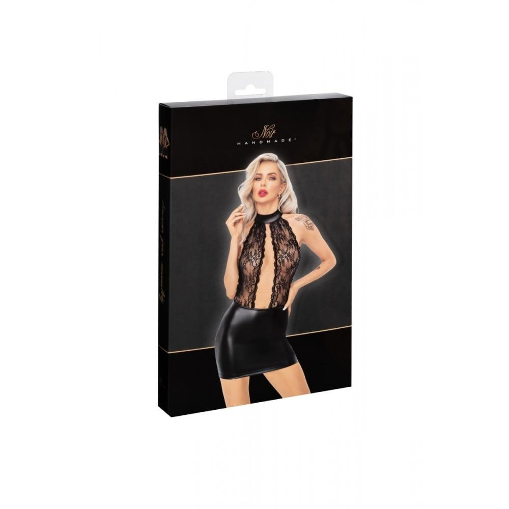 Сексуальна сукня з мереживом F279 Noir розмір L Sex Aura Київ - фото 6