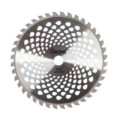 Нож для триммера Gartner к садовому триммеру 255х25.4 мм 40 ТВС зубцов (40020445) Винница