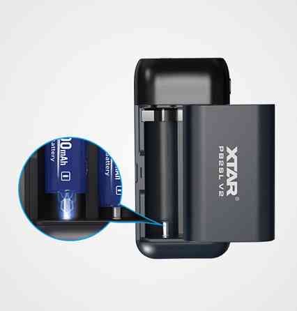 Універсальна мобільна батарея XTAR PB2SL V2 Black ( 21492 ) Харків