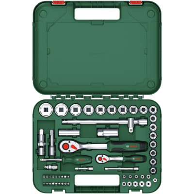 Набір інструментів Bosch з бітами та тріскачками, 1/2&quot;, 25 шт. (1.600.A02.Z9G) Вінниця - фото 7