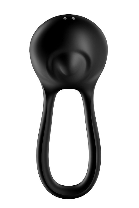 Эрекционное виброкольцо Satisfyer Majestic Duo, черный Sex Aura Киев - изображение 4