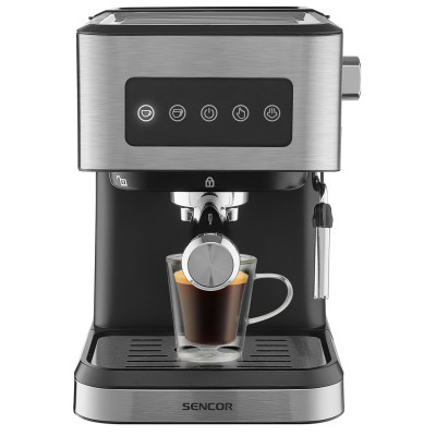 Рожковая кофеварка эспрессо Sencor SES 4020SS Винница - изображение 8