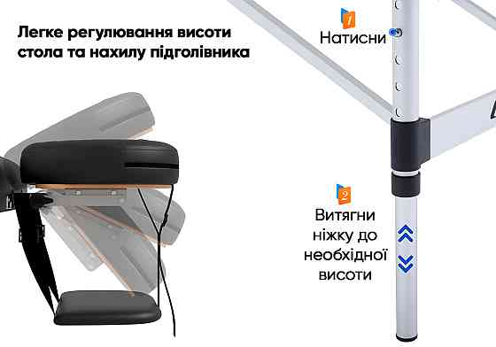 Туристична розкладачка EasyFit CozyCamp з чохлом Коломыя