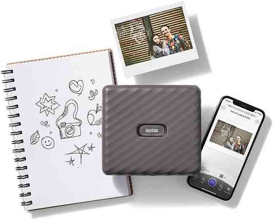 Принтер миттєвого друку Fujifilm Instax Link Wide Mocha Gray EX D (16719586) ( 13519 ) Харків