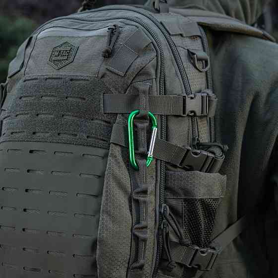 Туристический Карабин из алюминия 8 см M-Tac (HWDSK02) Olive Нововолынск