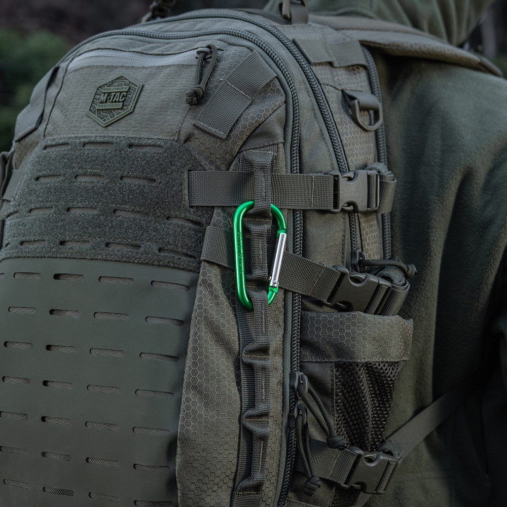 Туристический Карабин из алюминия 8 см M-Tac (HWDSK02) Olive Нововолынск - изображение 5