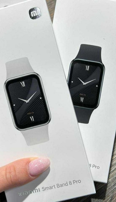Фитнес -Браслет : Xiaomi Smart Band 8 Pro Light Grey/ Black. Киев - изображение 1