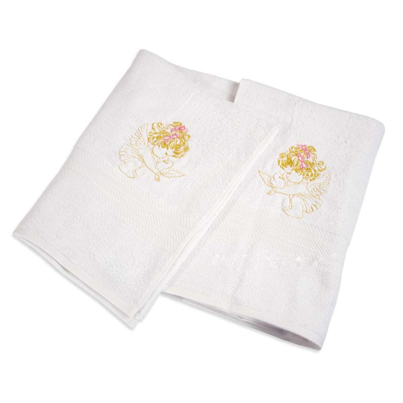 Рушник  для хрещення крижма 100×150 білий Київ - фото 4