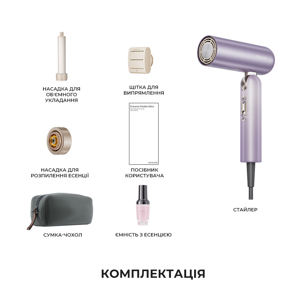 Фен Dreame Pocket Ultra Purple (AHD52-PPL) ( 28687 ) Харьков - изображение 10