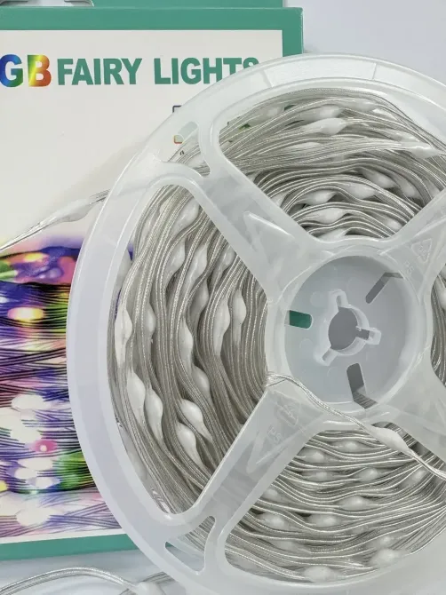 Гірлянда мідний дріт тройний ПВХ 20м USB додаток регульована яскравість 200LED (мікс) 20M-200LED-APP Одеса - фото 6