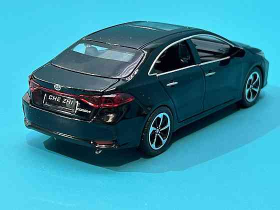 Машинка металева Авто Експерт Toyota Corolla 1:32 метал світло/звук Чорна (GT-6258) Чернігів