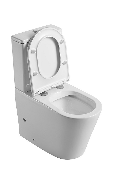 Унітаз-компакт Mixxus Premium Bevel-0402-R 670x390x880mm, система змиву RIMLESS   ( MP6474 ) 24834 Харків - фото 6