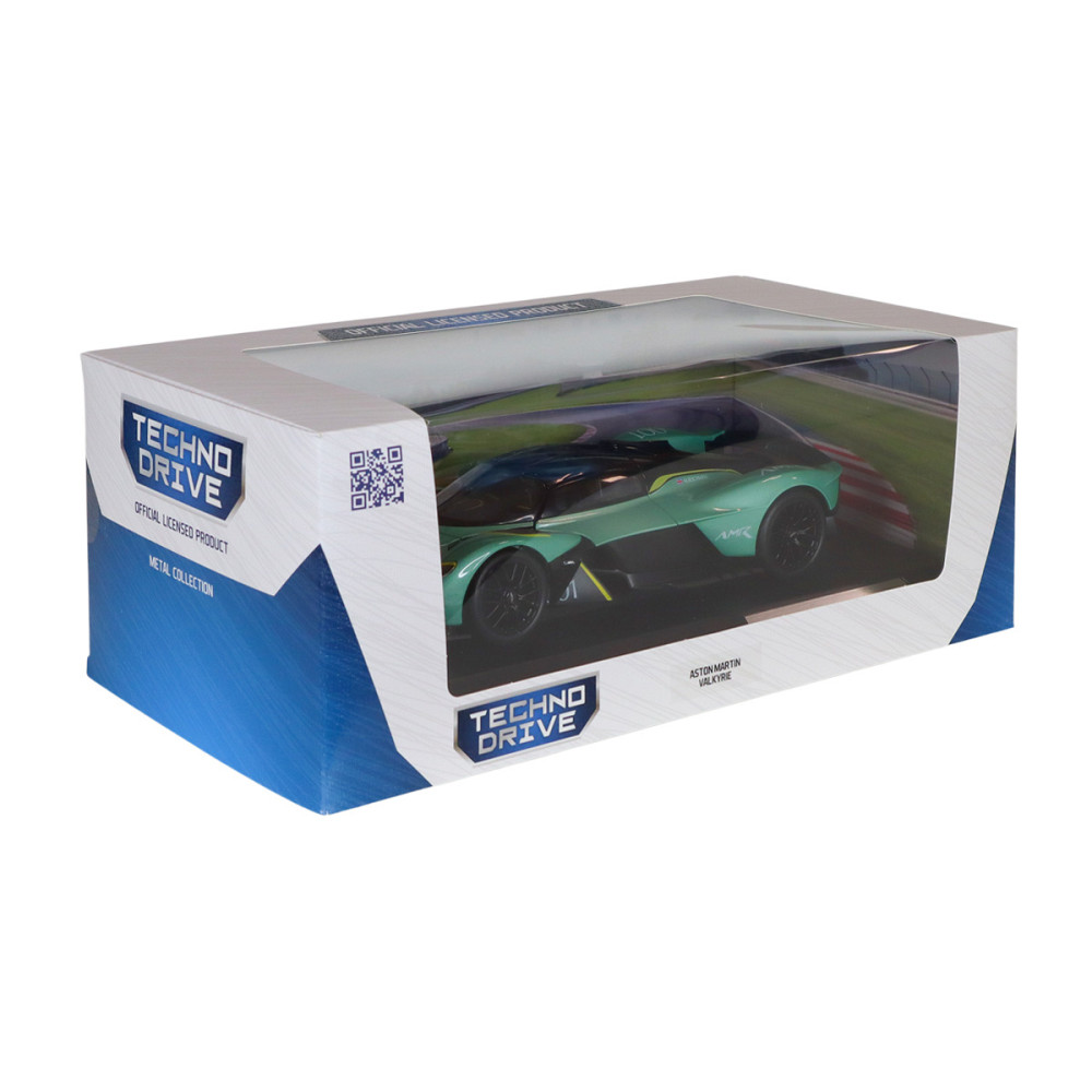 Автомодель - Aston Martin Valkyrie (зелений, 1:18) Дніпро - фото 14