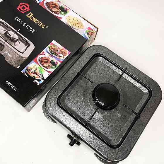 Газовая плита DOMOTEC MS-6601 на 1 конфорку. Цвет: серый IS-75 Львов