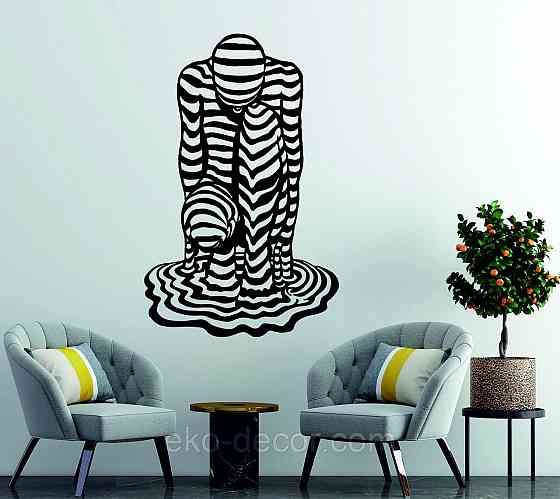 Декоративное настенное Панно «Человек» Декор на стену Киев