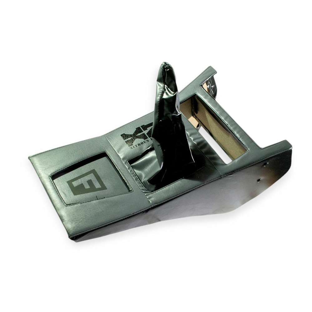 Консоль с чехлом КПП удлин. серая 2106 Мукачево - изображение 1