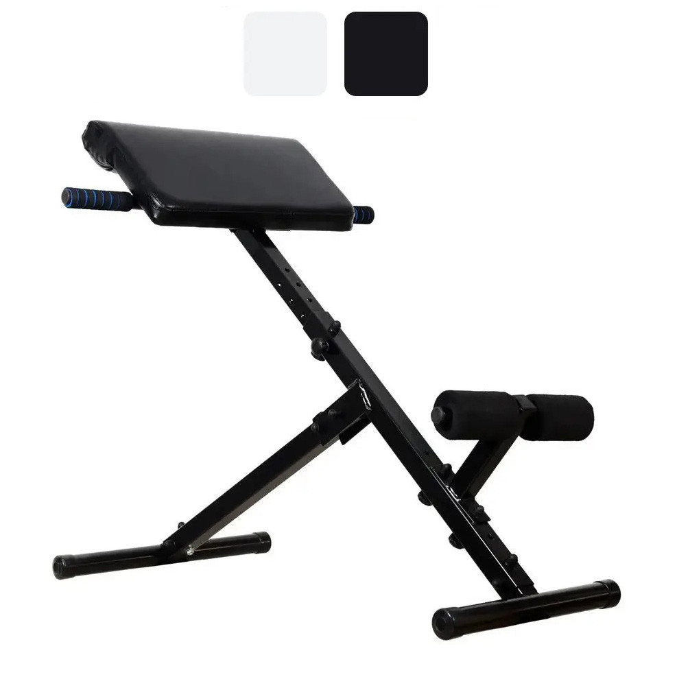 Лава Гіперекстензія WCG тренажер для спини Чорний Київ - фото 1