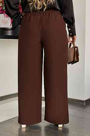 Штани жіночі широкі "Intro" | Норма і батал Шоколадний, 42-44 Київ