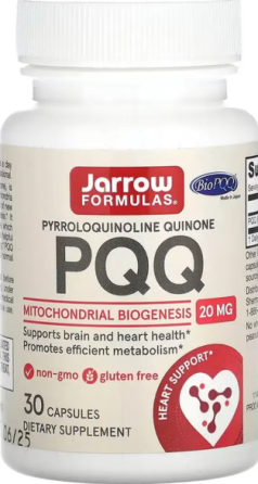 Пирролохинолинхинон Jarrow Formulas PQQ 20мг 30 капс Киев