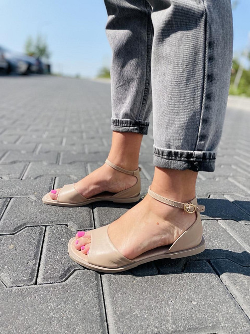 Tamei Босоніжки жіночі Tamei 0570-8-1 карамель (літо, шкіра натуральна) (5263) Коломия - фото 8