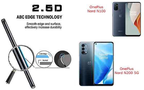 Захисне скло ArmorGlass для OnePlus Nord N100, Nord N200 5G – стійке до подряпин та ударів Київ