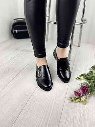 MILLI GOLD Туфлі жіночі MILLI GOLD 359-1705 чорні (весна-осінь, шкіра натуральна) (3307) Коломия