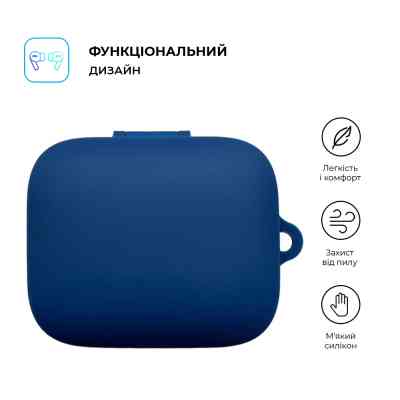 Чехол для наушников Armorstandart Hang Case для OPPO Enco X3i Dark Blue (ARM80043) Винница