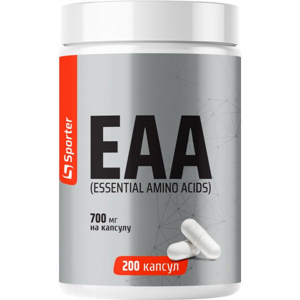 Амінокислоти Sporter Essential Amino 700 мг 200 капсул Луцьк - фото 1