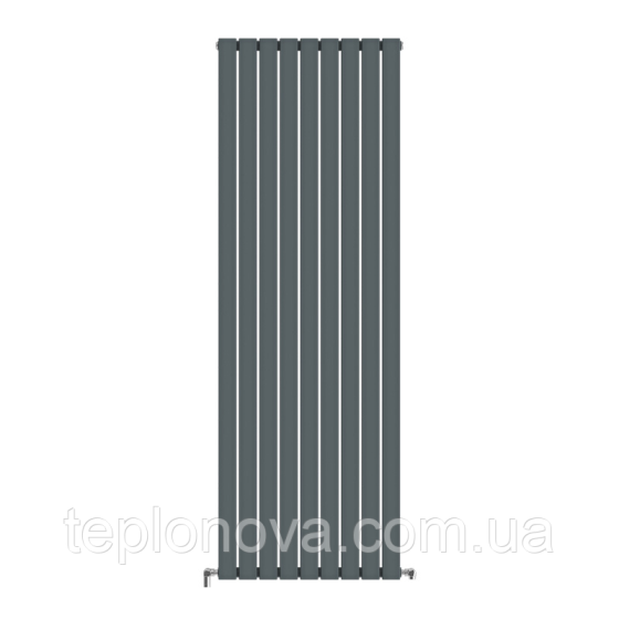 Дизайнерский радиатор 1800/612 (мм) антрацит IDEALE VITTORIA (боковое подключение) 11 9/1800/612 Черновцы