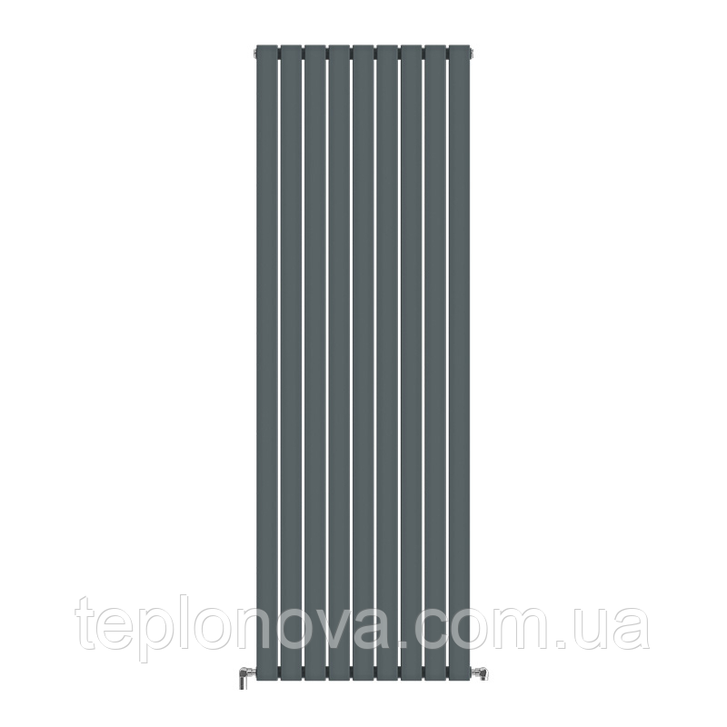 Дизайнерский радиатор 1800/612 (мм) антрацит IDEALE VITTORIA (боковое подключение) 11 9/1800/612 Черновцы - изображение 5