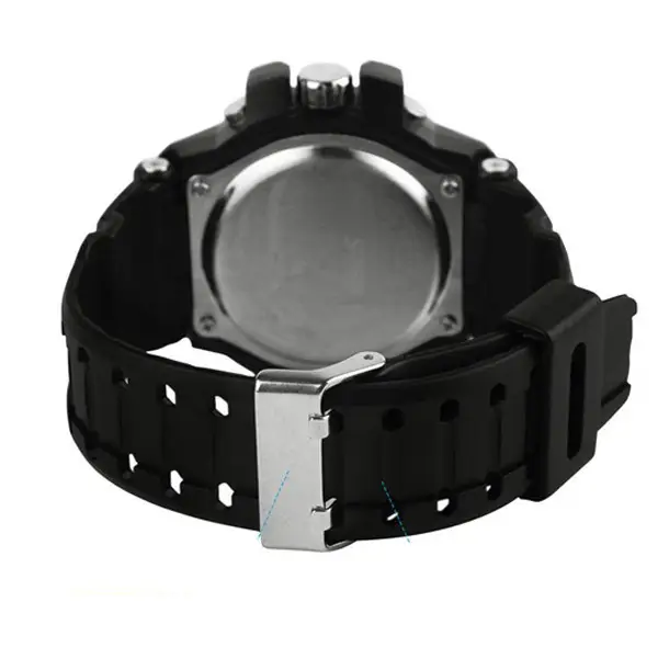 Мужские спортивные часы Skmei 0990 Resist Черный с зеленым Винница - изображение 7