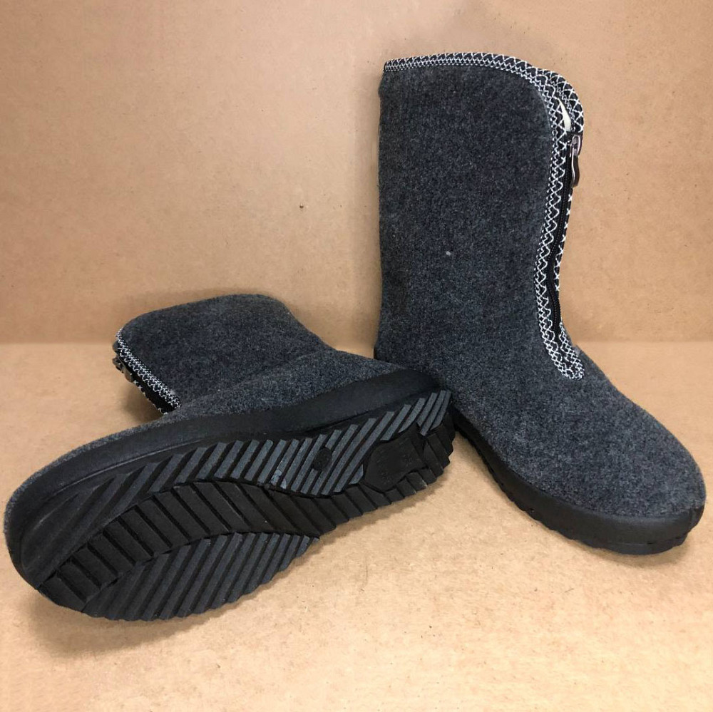 Жіночі пінкові калоші, Зимові дутики для жінок, Жіночі калоші піна на хутрі галоші теплі PE-55 Львів - фото 10