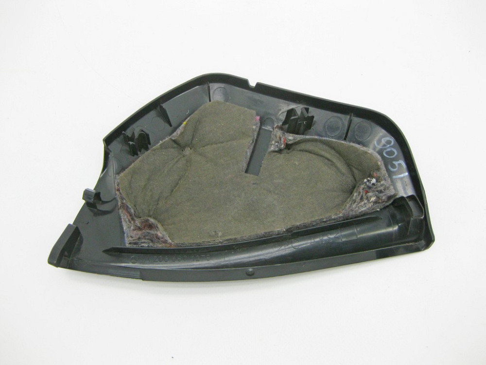 Mercedes-Benz  A2036801278 9051 Кришка правого торця панелі приладів чорна C-Class W203 Одеса - фото 5