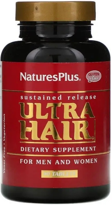 Комплекс вітамінів і амінокислот Nature's Plus Ultra Hair 90 таблеток Киев - изображение 3