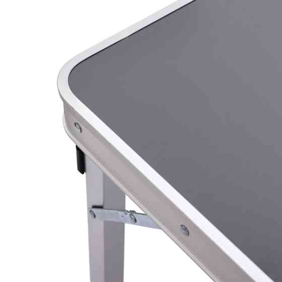 Lugi Розкладний стіл + 4 стільці кемпінговий набір для пікніка, риболовлі, відпочинку, туризму Коломия