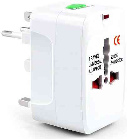 Універсальний адаптер для розеток EU, UK, US, AU Київ