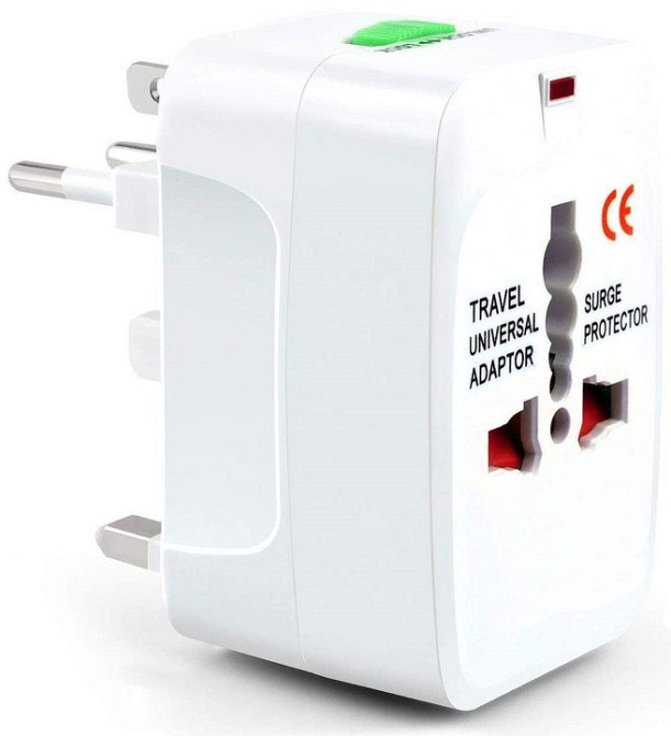 Універсальний адаптер для розеток EU, UK, US, AU Київ - фото 4