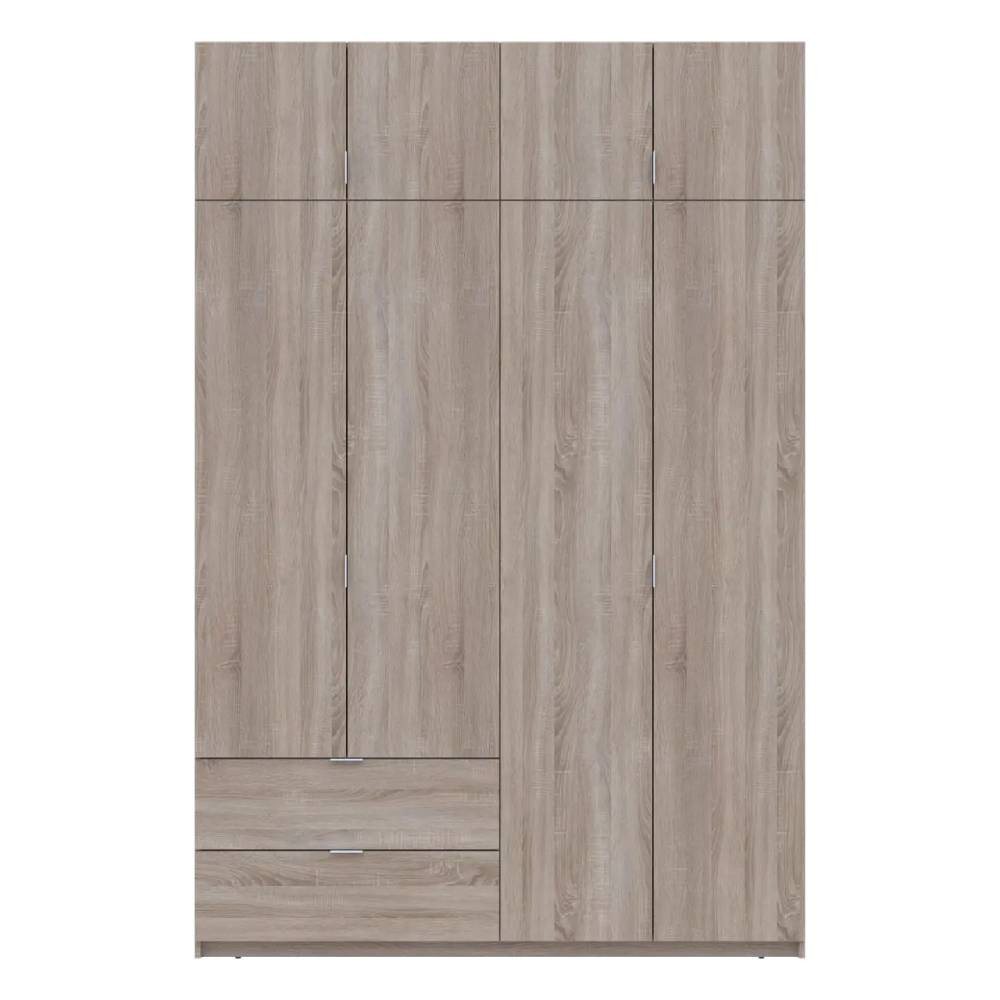 Шафа для одягу Doros Лукас Дуб Сонома 160х50х240 DRS-011619 (80737730) Дніпро - фото 4