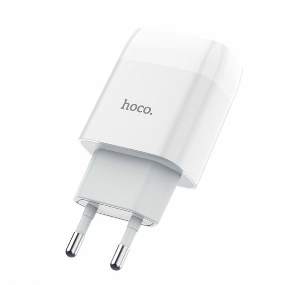 Мережевий зарядний пристрій HOCO C72A Glorious single port charger White Київ - фото 3