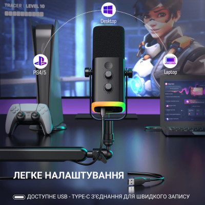 Микрофон Fifine TAM8 USB Black (TAM8) Винница - изображение 10