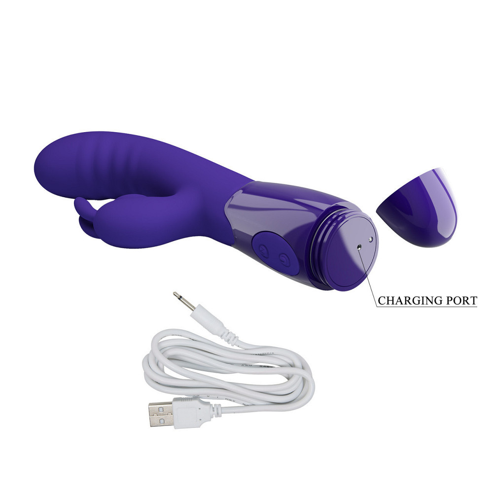 Вібратор - Pretty Love Cerberus Licking Vibrator Blue Sex Aura Київ - фото 9