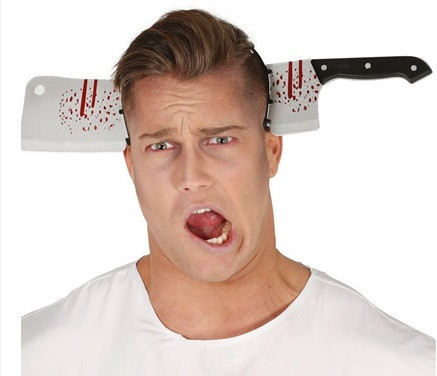 Обруч на Хэллоуин Топор one size разноцветный Киев - изображение 1