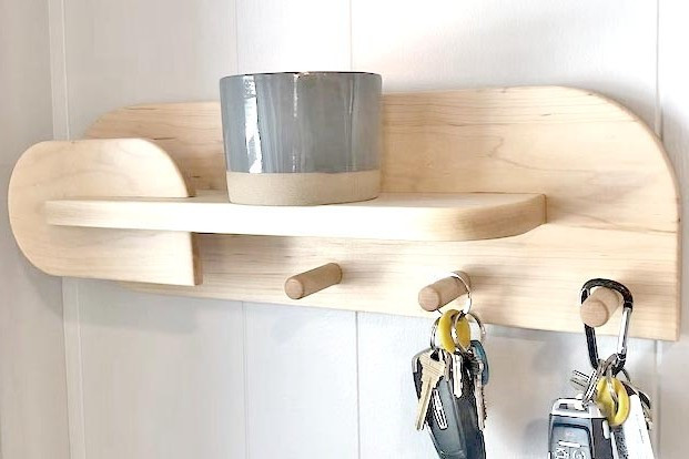 Ключница деревянная 