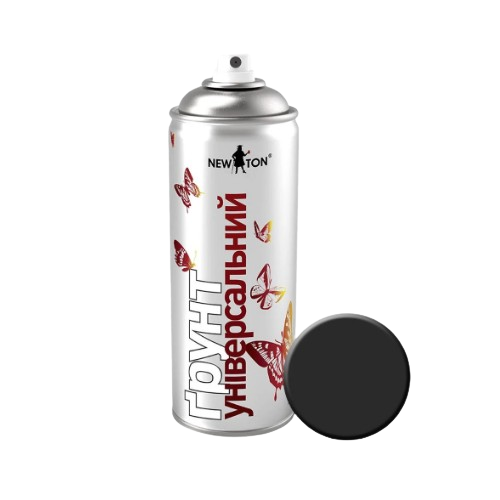 Грунт універсальний 400мл чорний аерозоль NEW TON Житомир - изображение 1