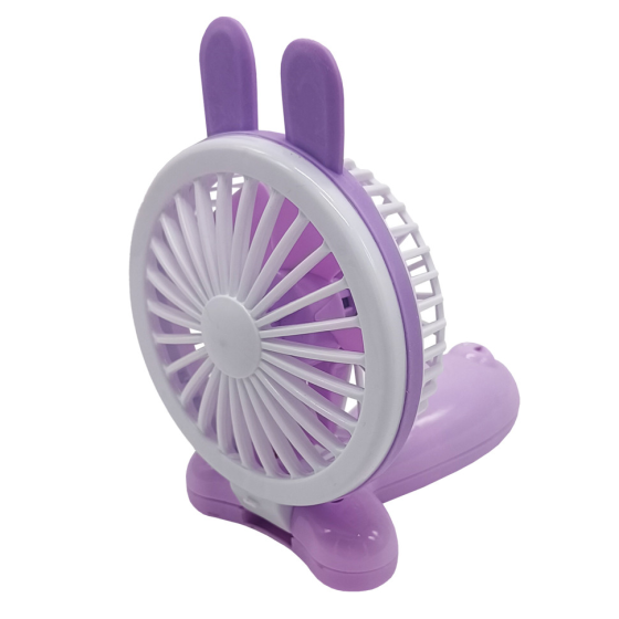 УЦІНКА! Вентилятор ручний портативний "Зайчик" Bambi VNTR-002-3(Violet)-UC фіолетовий Вінниця