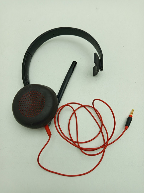 Провідні моно навушники Poly BlackWire 5210 HS Mono (80R98AA) (Б клас) Луцьк - фото 1