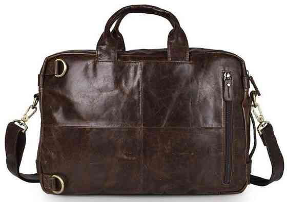 Сумка чоловіча Vintage 14074 Коричнева Київ
