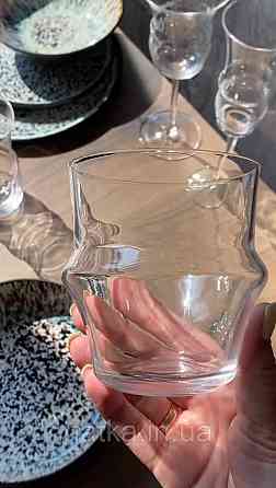 Набір 6 скляних склянок-доф 450 мл  "Гоблет" скло прозоре 102-790 Київ