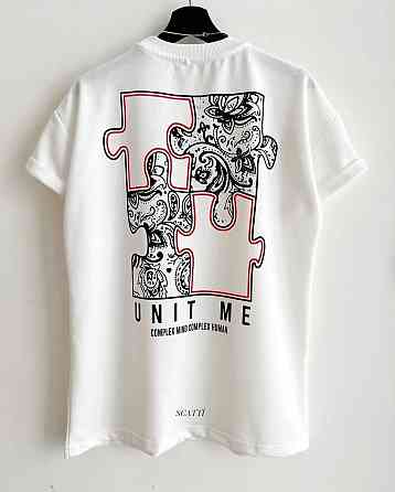 Футболка мужская 44 Белая 2634325642 Днепр