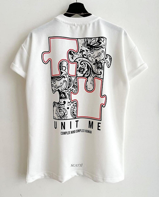 Футболка чоловіча 44 Біла 2634325642 Дніпро - фото 1